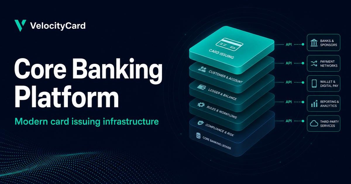 Core Banking Platform for Card Issuing