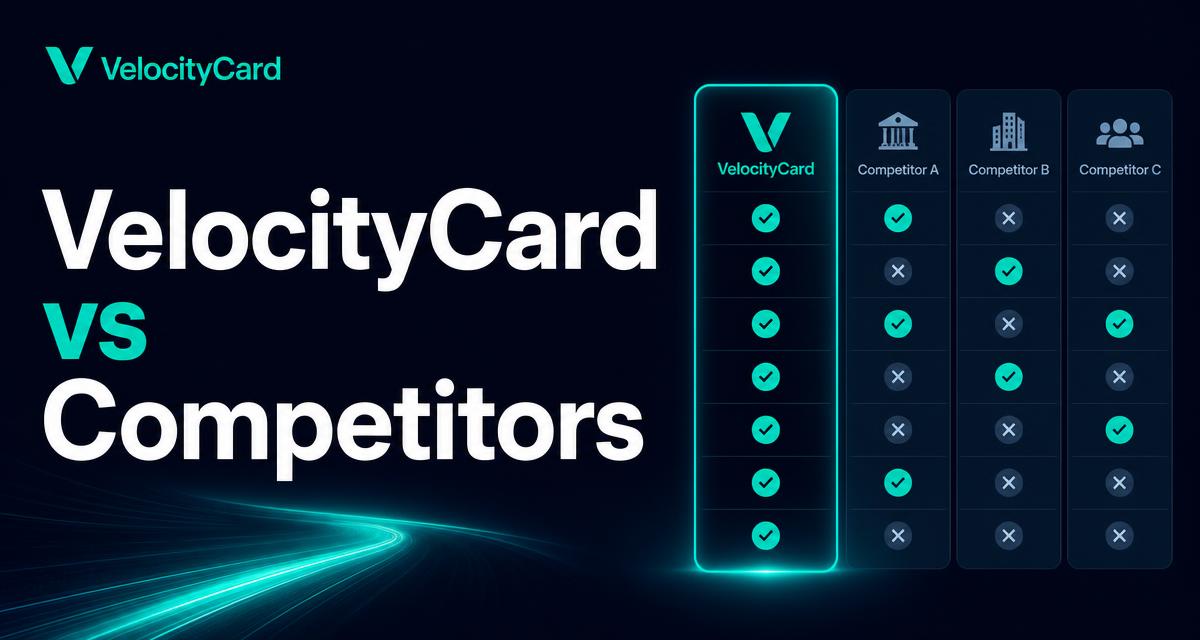 VelocityCard vs All Major Card Issuing Platforms: 2026 Pricing Comparison